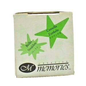 The Creative Memories Collection Galaxy Micro Maker Punch Burst and Twinkle New